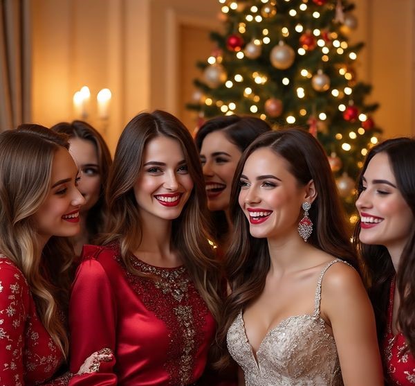 Fashion Girls Christmas Party