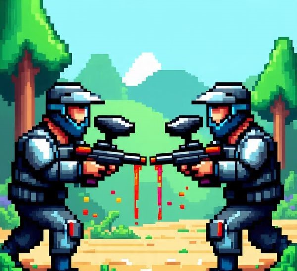 Pixel Paintball Wars